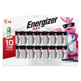 Energizer MAX C Alkaline Batteries, 14 pk.