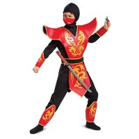 Disguise Prestige Ninja Costume (Assorted Sizes)