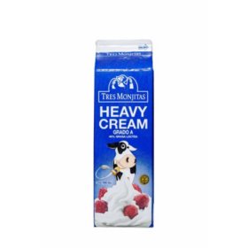 Tres Monjitas Heavy Cream Quart 32 oz.