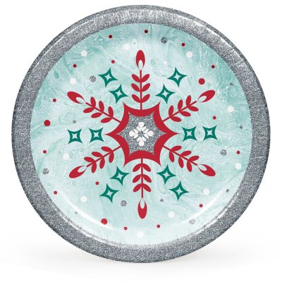 holiday paper plates