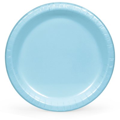 cheap blue paper plates