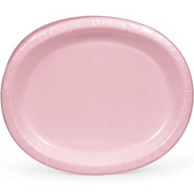 Oval paper clearance plates