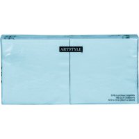 Artstyle Pastel Blue Napkins Twin Stack, 6.5" (200 ct.)