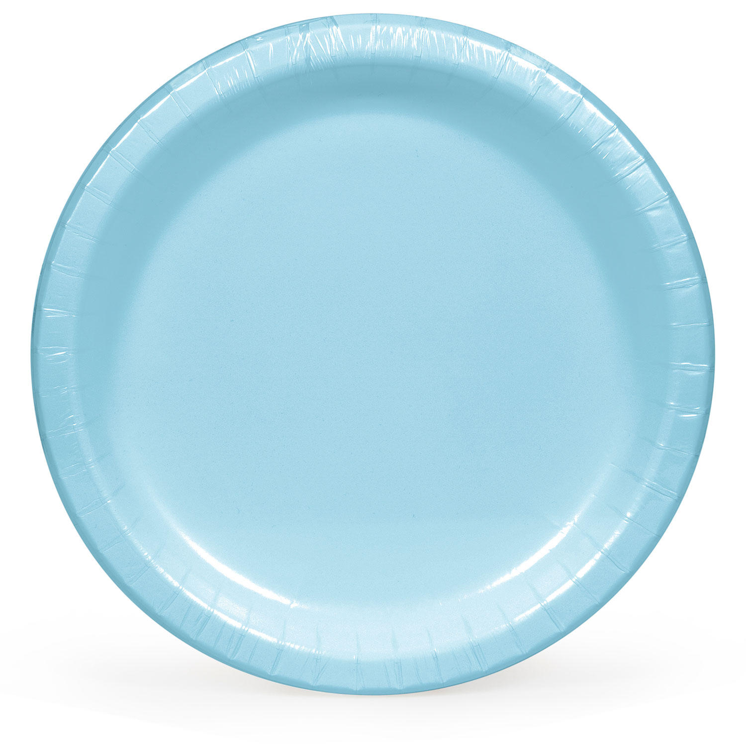 Artstyle Dinner Paper Plates, 10' (85 ct.) - Pastel Blue
