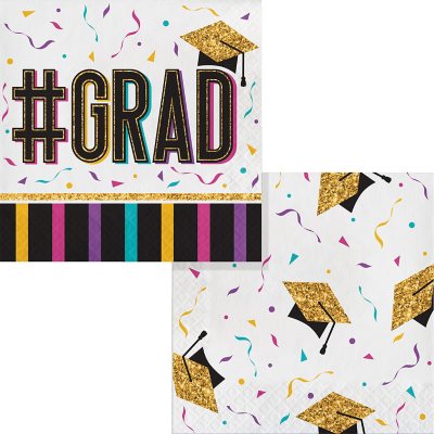 Artstyle Graduation Lunch Napkins, 6.5" (200 ct.)