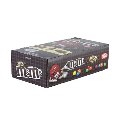 M&M Milk Chocolate 1.69oz pack or 36ct box