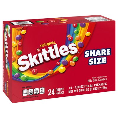 KS SKITTLES 24 PACKS Sam's Club