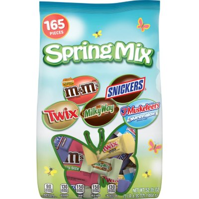 165 Count 52 oz. Mars Chocolate Spring Mix