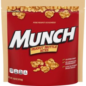 MUNCH Peanut Brittle Bites 14.8 oz.