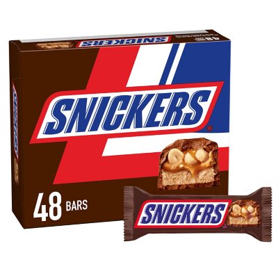 Snickers Minis, 3 Pound, Individually Wrapped Chocolate Candy, Classic  American Chocolate Candy Bar for Movie Theaters, Halloween, Easter