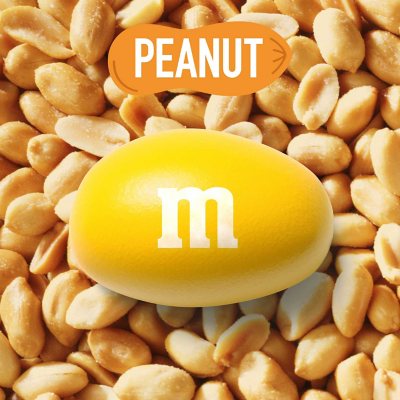  M&M'S Peanut Chocolate Candy Pantry Size Plastic Jar 62 oz.  (pack of 3) A1 : Grocery & Gourmet Food