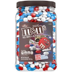 M&M's Milk Chocolate Patriotic Mix, 62 oz.