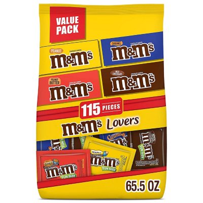 M&M's Fun Size Milk Chocolate Candy, 20 lb