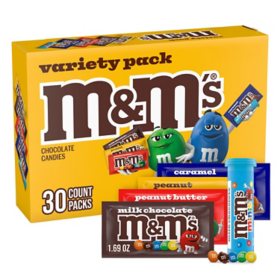 M&M'S Peanut Fun Size Bulk Halloween Candy Bag (60 ct., 36.74 oz.) - Sam's  Club