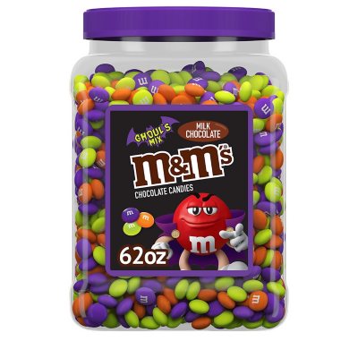  M&M Ghouls Mix Halloween Candy Assortment Variety - Spooky  Colors Milk Chocolate and Peanut MMs - Fun Seasonal MM Candies (2 Bags  Total) - 11.4 oz : Grocery & Gourmet Food