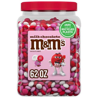 M&M'S Peanut Milk Chocolate Candy Bulk Jar (62 oz.) - Sam's Club