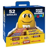 M&M’S, Skittles, Snickers, Twix & Starburst Fundraiser Candy Bulk Variety Pack (95.47 oz., 52 ct.)