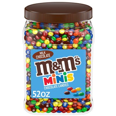 Pick 2 M&M's Sharing Size Resealable Chocolate Candies Bags:  Peanut Butter Minis