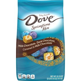 Dove Promises Assorted Easter Milk and Dark Chocolate Candy Springtime Mix Variety Pack (2 lbs. 1 oz.)