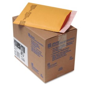Sealed Air - Jiffylite Self-Seal Mailer - Side Seam - 6 x 10 - Golden Brown -  25 Pack