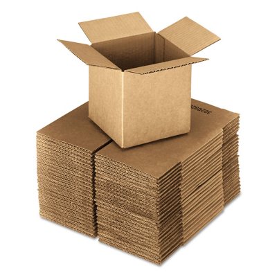 General Supply Brown Corrugated - Cubed Fixed-Depth Shipping Boxes, 8 L x  8 W x 8 H, 25/Bundle - Sam's Club