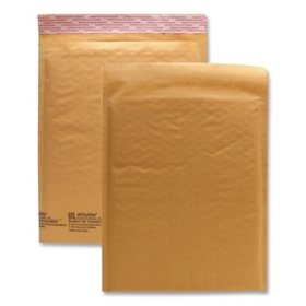 Sealed Air - Jiffylite Self-Seal Mailer, Side Seam, #00, 5 x 10, Golden Brown -  250/Carton