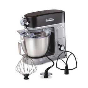 Hamilton Beach Professional 5-Quart Stand Mixer with Specialty Attachment Hub