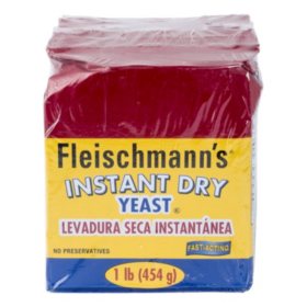 Fleischmann's Instant Dry Yeast, 16 oz., 2 pk.