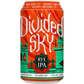 4 Hands Divided Sky Rye IPA (12 fl. oz. can, 12 pk.)
