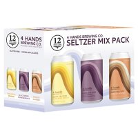 4 Hands Seltzer Mix Pack  (12 fl. oz. can, 12 pk.)