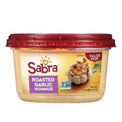 Sabra Roasted Garlic Hummus (32 oz.) Sam's Club