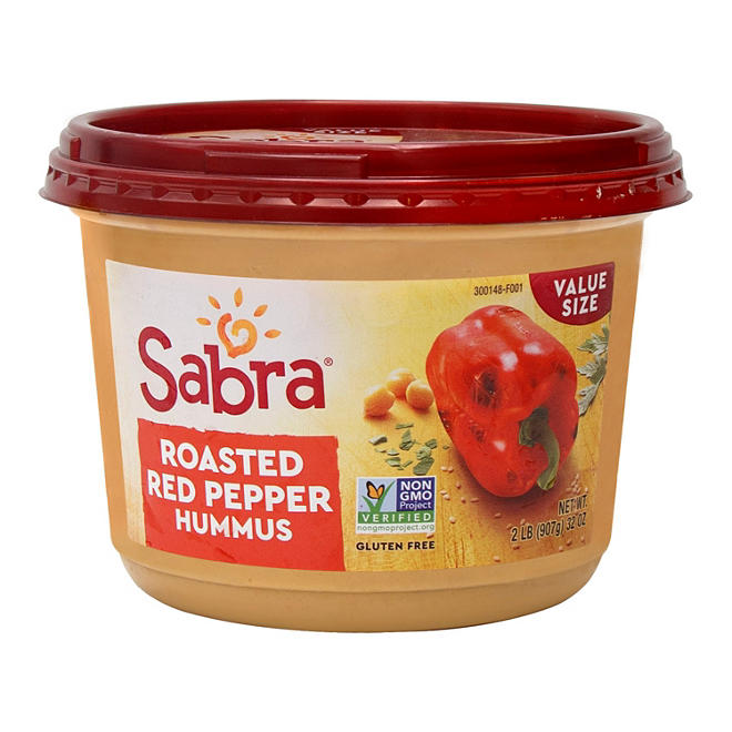 Sabra Roasted Red Pepper Hummus (32 oz.)
