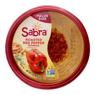 Gammel mand Reorganisere Gylden Sabra Roasted Red Pepper Hummus (32 oz.) - Sam's Club