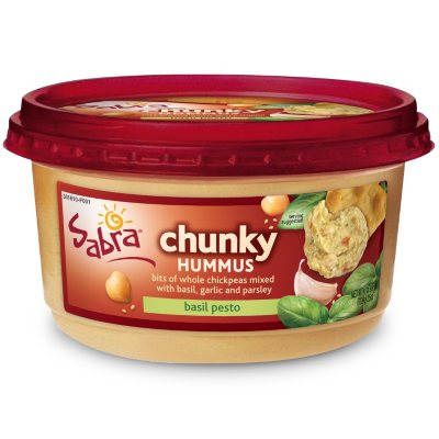 Sabra Chunky Hummus Basil Pesto 25 oz. Sam s Club