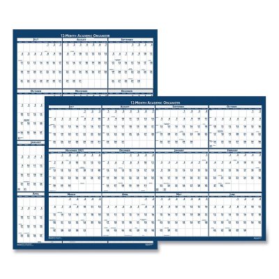 House of Doolittle Academic Year Wall Calendar, 24 x 37, 12-Month (July to  June): 2022 to 2023 - Sam's Club