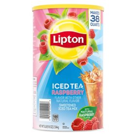 Lipton Sweetened Ice Tea Mix, Raspberry 89.8 oz.