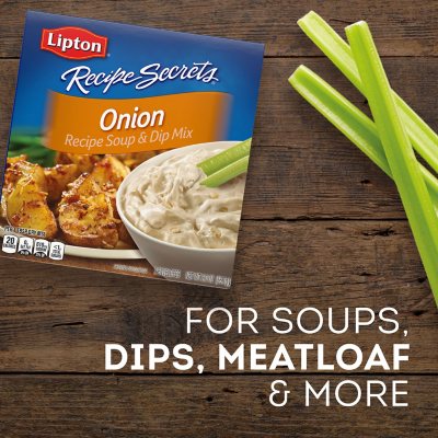 Lipton Recipe Secrets Beefy Onion Soup and Dip Mix, 2.2 oz - Foods Co.