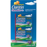 Children's Claritin Grape Chewable Allergy Tablets (70 ct.)