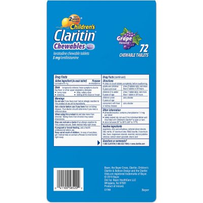 can a child take zyrtec and claritin