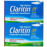 Claritin 24-Hour Non-Drowsy Tablets (25 pouches)