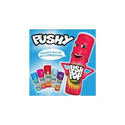 Push Pop Jumbo Candy Assortment Bulk 18 Pack – Blue Raspberry, Watermelon,  Strawberry, Cherry Watermelon and Mystery Flavor
