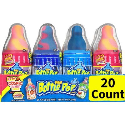 Havoc Voorstel Normaal gesproken Baby Bottle Pop Original, Assorted Flavor Lollipops with Powdered Candy  (0.85 oz., 20 ct.) - Sam's Club