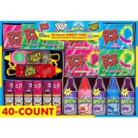 Bazooka Candy, Variety Pack, 40 ct.