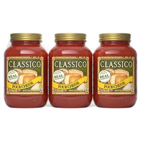 Classico Four Cheese Pasta Sauce, 32 oz., 3 pk.
