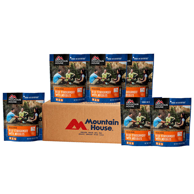Mountain House Beef Stroganoff (6 pouches)