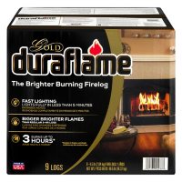 Duraflame Gold Ultra-Premium 4.5 lb. Firelogs, 9-pack Case (3-Hour Burn)