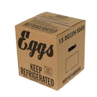 Large Eggs, Bulk Dozen, 15 Dozen Case - Bedient Farms