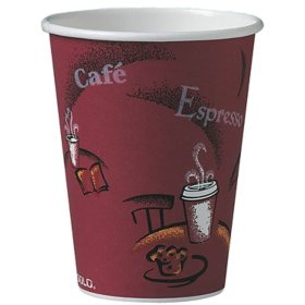 Dart Solo Bistro Design Hot Drink Paper Cups, 12 oz., 300 ct.