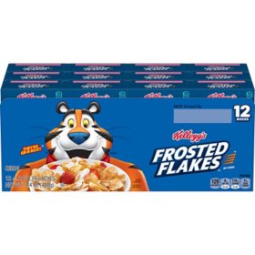 Kellogg's Frosted Flakes Cereal 1.2 oz., 12 pk.
