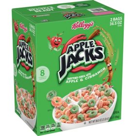 Apple Jacks Cereal, 36.5 oz.